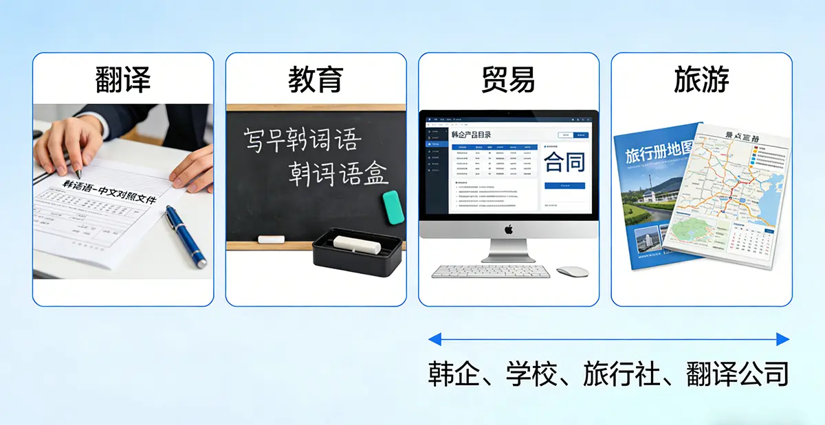 Employment Rate and Industry Trends for Korean Language Majors