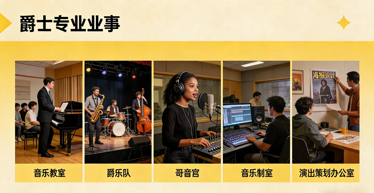 Advanced Study Pathways for Jazz Majors (Jazz Performance and Composition)