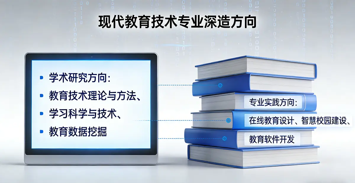 Advanced Study Pathways for the Modern Educational Technology Major